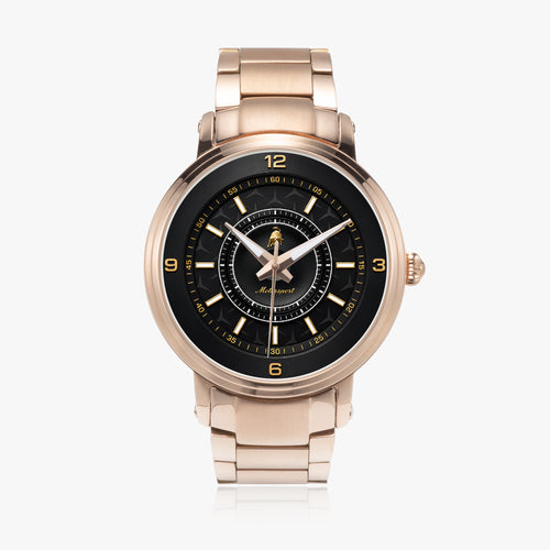 Joventra Premium Motorsport Automatic Mechanical Watch - 46mm — RoseGold