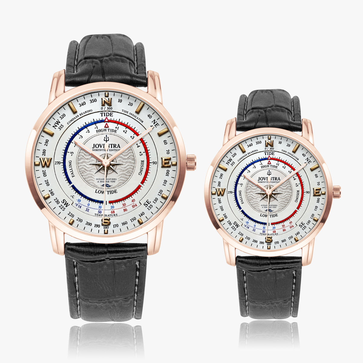 Mariner Northtide Navigator Compass & Tide Indicator Watch by Joventra - worn on wrist (2)