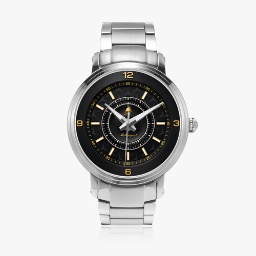 Joventra Premium Motorsport Automatic Mechanical Watch - 46mm — Silver