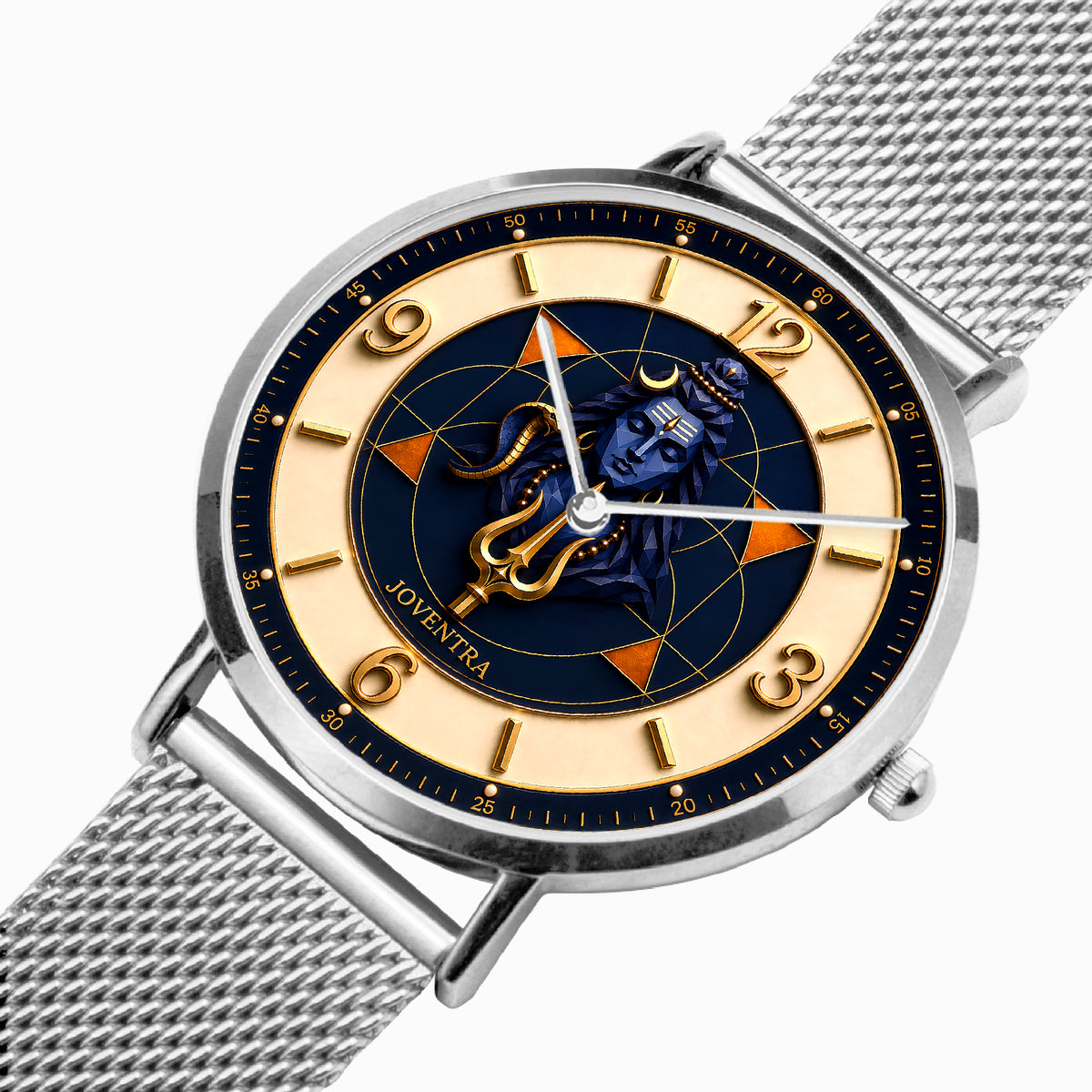 Lord Shiva (Mahadev) Divine Geometry Watch - additional product photo, 3ATM water-resistance demonstration
