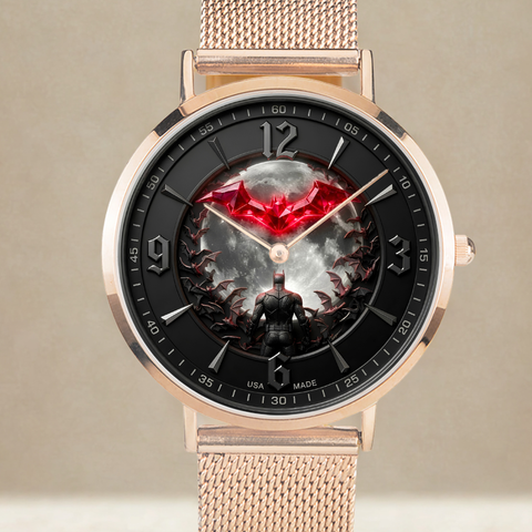 Joventra Dark Knight Bat Hero Custom Quartz Watch