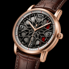 Joventra Monaco Apex F1 Racing Watch back case detail