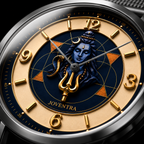 Lord Shiva (Mahadev) Divine Geometry Watch - Black finish CITIZEN movement edition