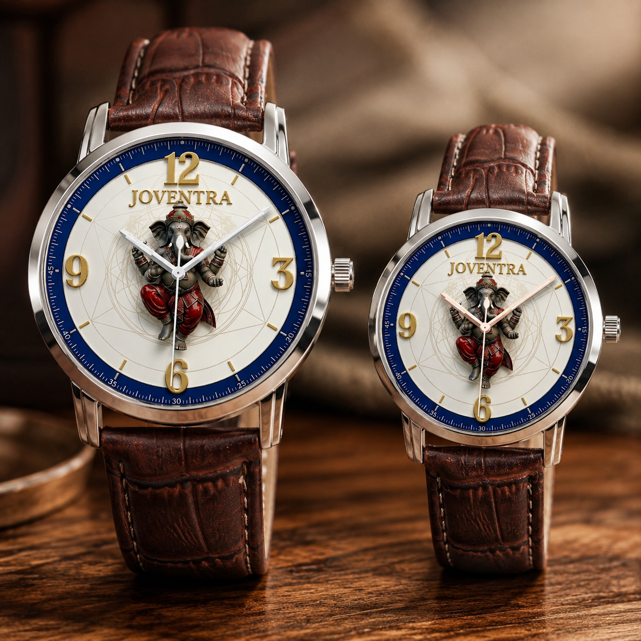 Joventra Lord Ganesha Spiritual Quartz Watch