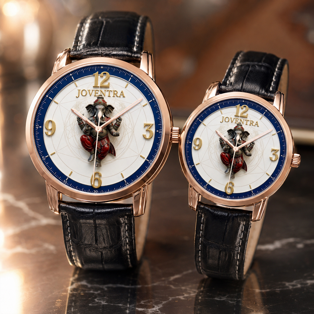 Joventra Lord Ganesha Spiritual Quartz Watch