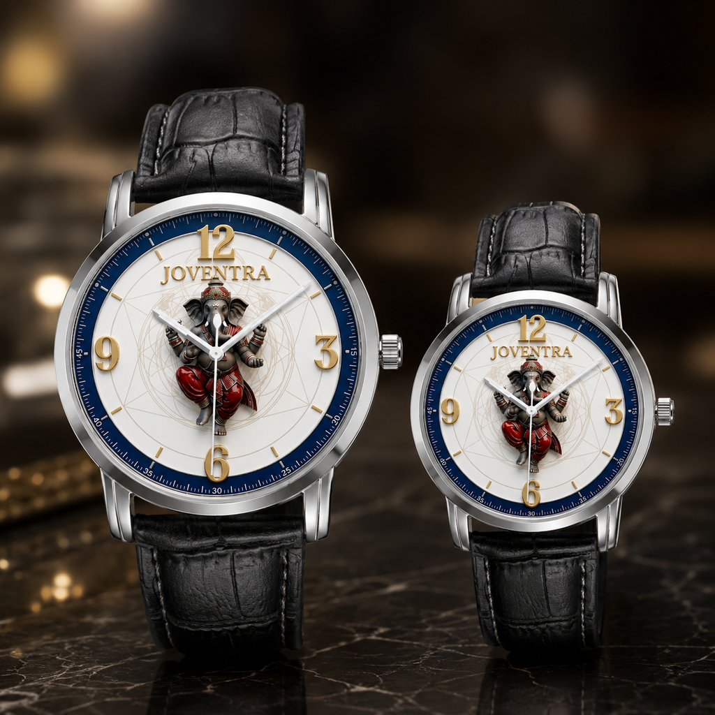 Joventra Lord Ganesha Spiritual Quartz Watch