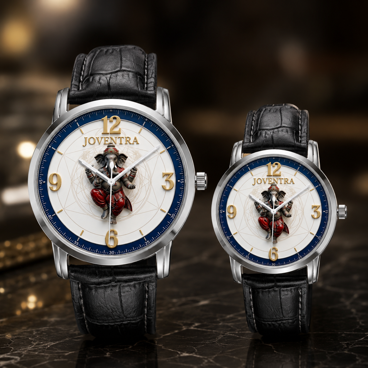 Joventra Lord Ganesha Spiritual Quartz Watch