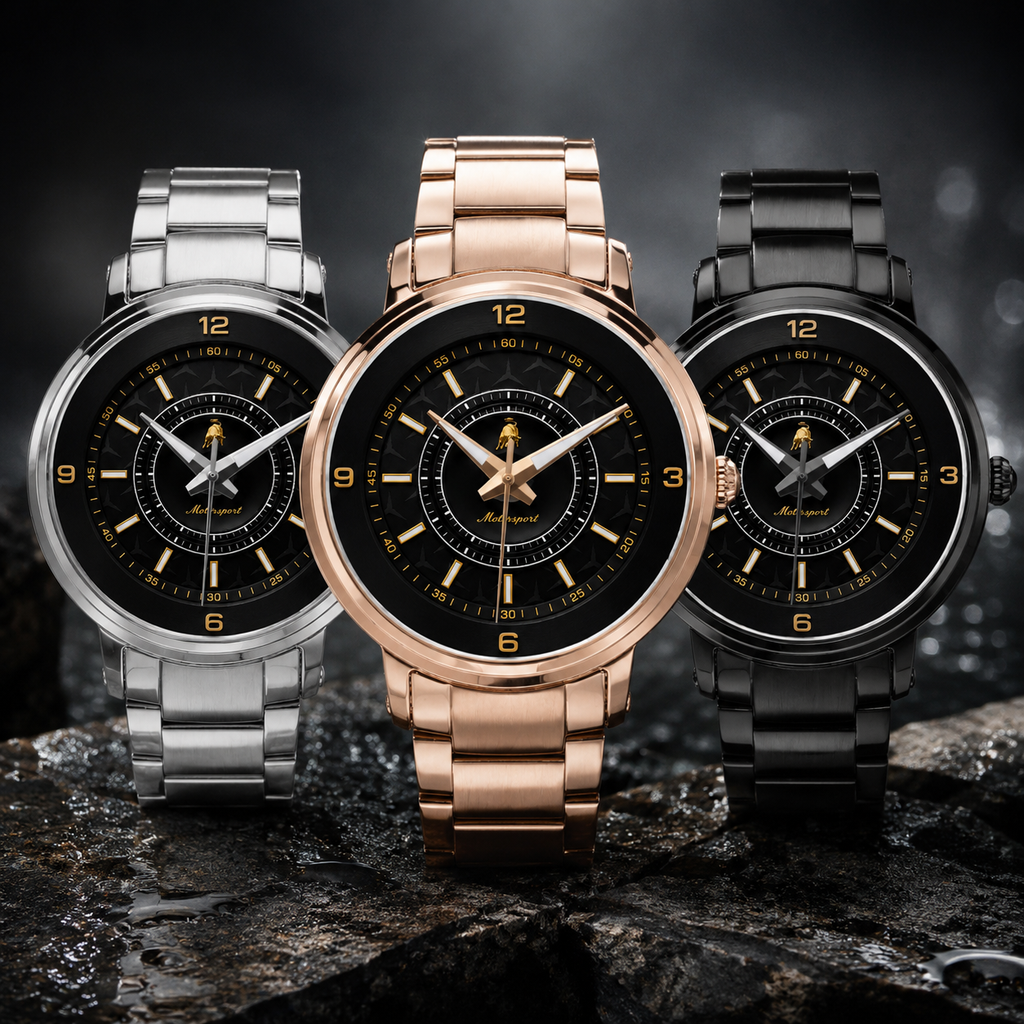 Joventra Premium Motorsport Automatic Mechanical Watch - 46mm
