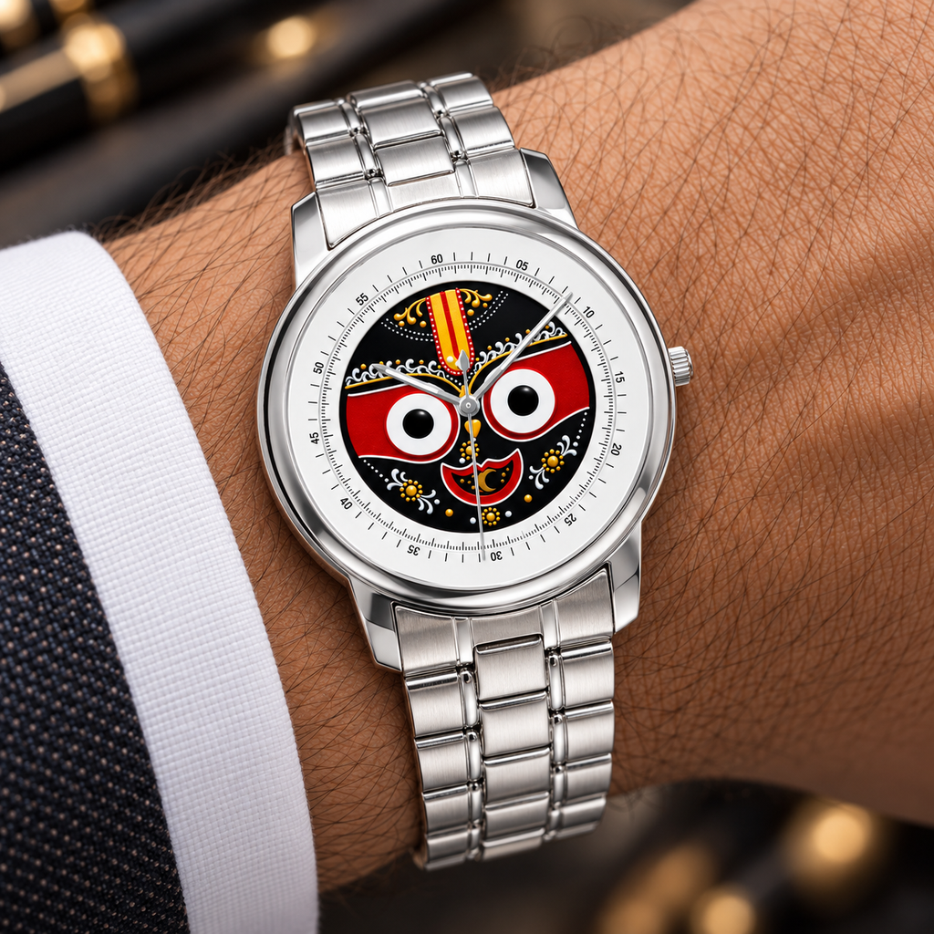 Lord Jagannath 40mm watch – 7.8mm ultra-thin case side profile
