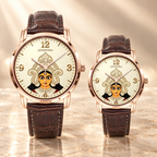 Goddess Durga Maa Navratri Special Watch by Joventra — SEIKO quartz wristwatch with Durga face-art dial and leather strap — photo 10