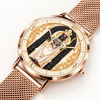 Shri Ram Lalla Ayodhya Edition Ultra-Thin Mesh Watch - CITIZEN Quartz Movement