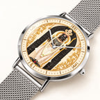 Shri Ram Lalla Ayodhya Edition Ultra-Thin Mesh Watch - CITIZEN Quartz Movement