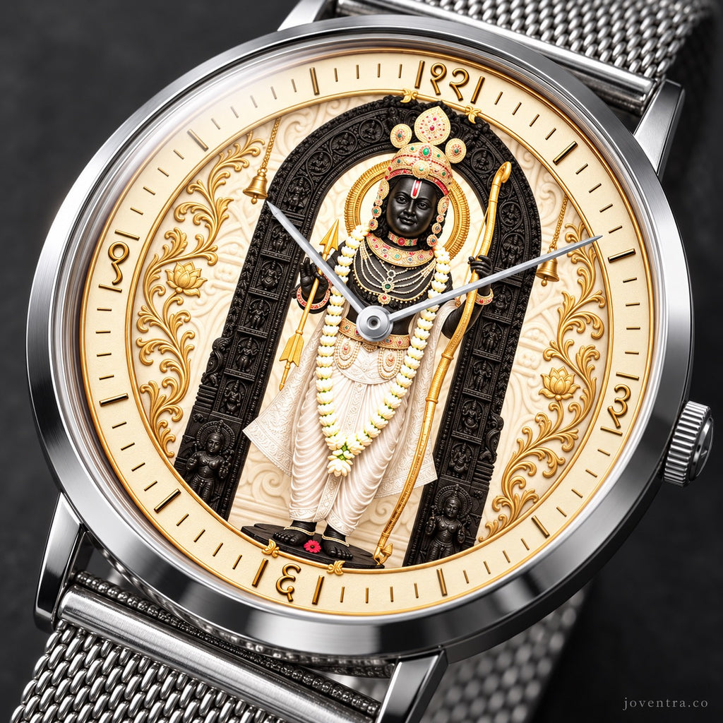 Shri Ram Lalla Ayodhya Edition Ultra-Thin Mesh Watch - CITIZEN Quartz Movement