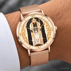 Shri Ram Lalla Ayodhya Edition Ultra-Thin Mesh Watch - CITIZEN Quartz Movement