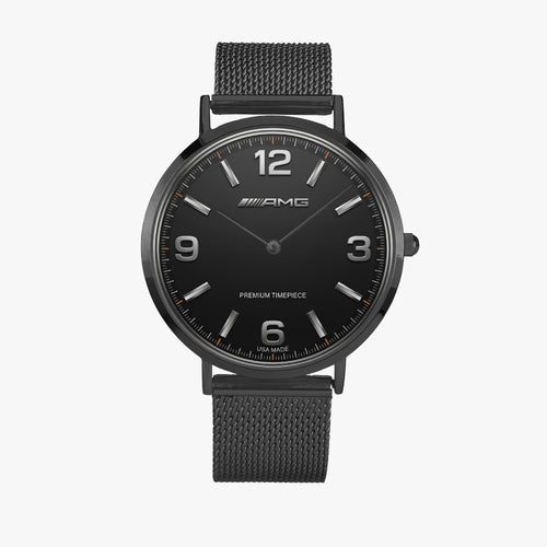 Joventra F1 Racing Inspired Motorsport Watch (Mercedes AMG Style) — Black