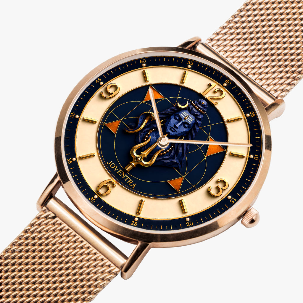 Lord Shiva (Mahadev) Divine Geometry Watch - additional product photo, case thickness profile