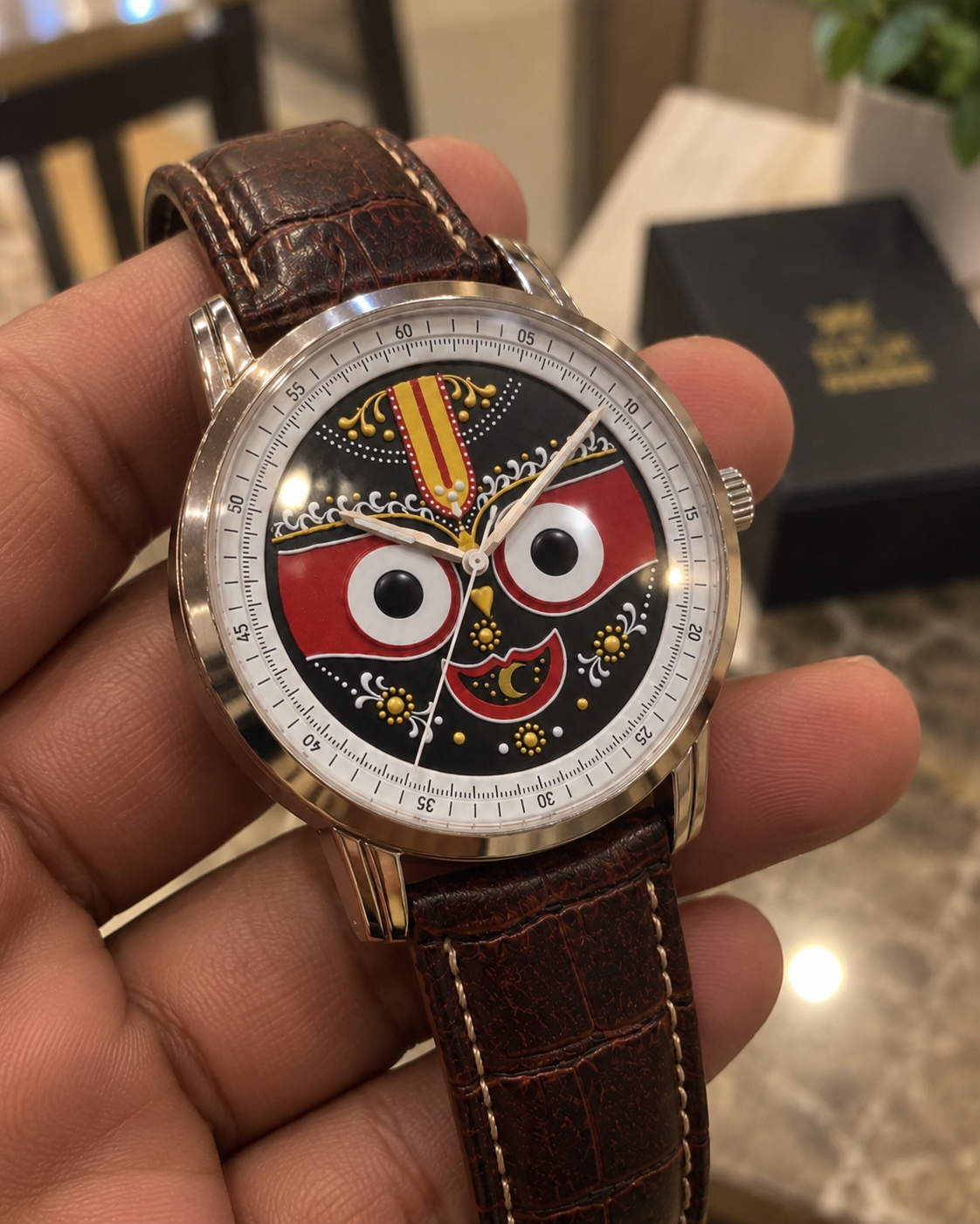 Lord Jagannath Purushottam Divine Heritage Watch - SEIKO Quartz Edition